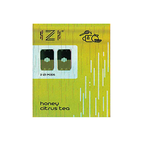 Картридж IzI x2 - Honey citrus tea (Медовый циструсовый чай) Совместимый с Juul
