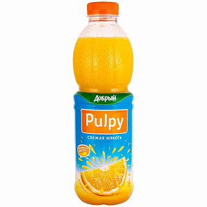 Напиток Дс Pulpy Апельсин с мяк 0.45л ПЭТ