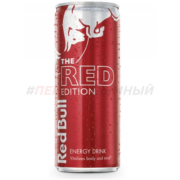 Напиток RedBull The Red Edition (со вкусом арбуза) 0.25л Ж/б