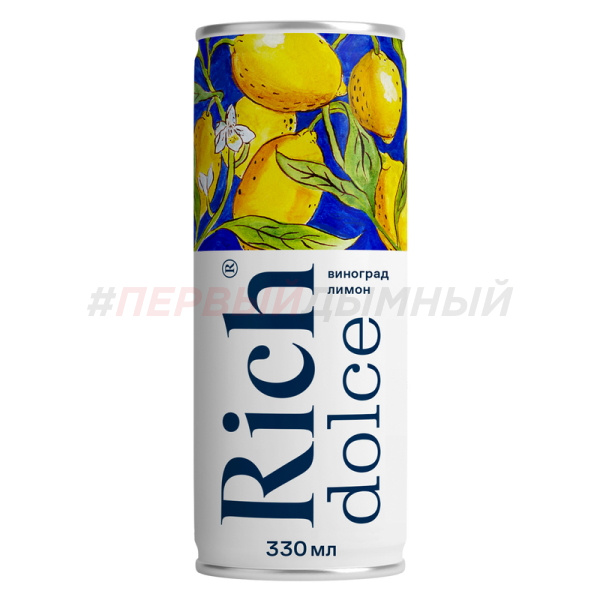 Напиток Rich Виноград-Лимон 0.33л Ж/б