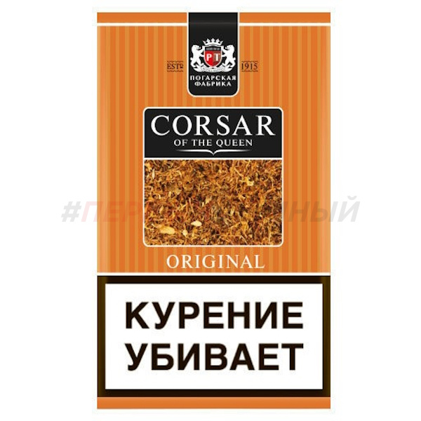 (МТ) Табак курительный тонкорезанный (Сигаретный) Corsar 35г. Original - Оригинал