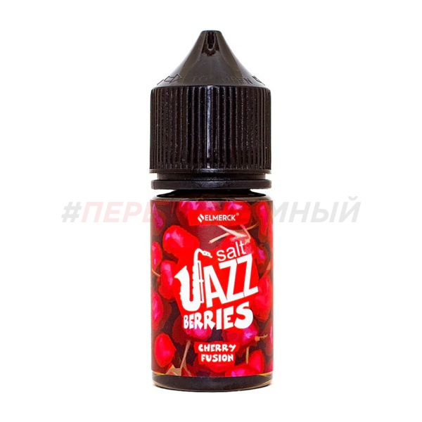 Жидкость JAZZ Berries 100мл 3мг Cherry Fusion - Вишня