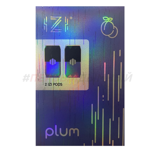 Картридж IzI x2 - Plum(Слива) Совместимый с Juul