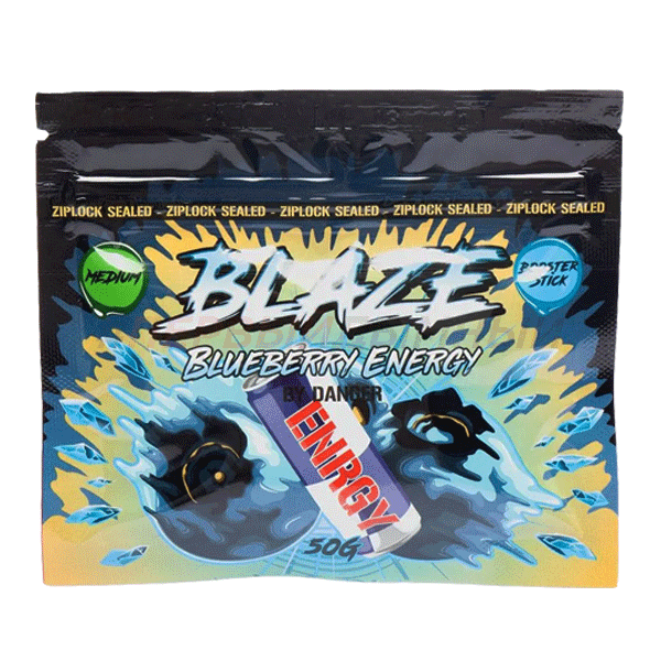 Blaze 50гр Medium Blueberry Energy - Черничный энергетик