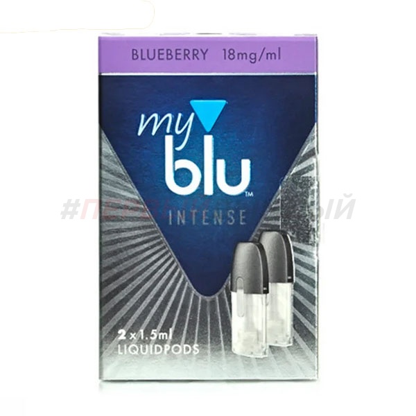 Картриджи My Bly Intense 18mg/ml Blueberry