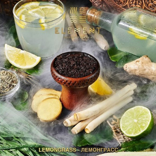 Табак Element Lemongrass (Лемонграсс) 40г Земля