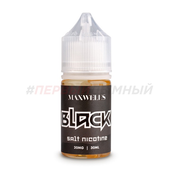Жидкость SALT Maxwells 30мл 12мг Black - Терпкий табак
