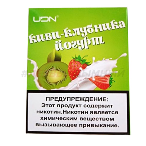 Картридж UDN Xpod KIT - Киви-клубника йогурт - 1шт (Упак. 3шт.)