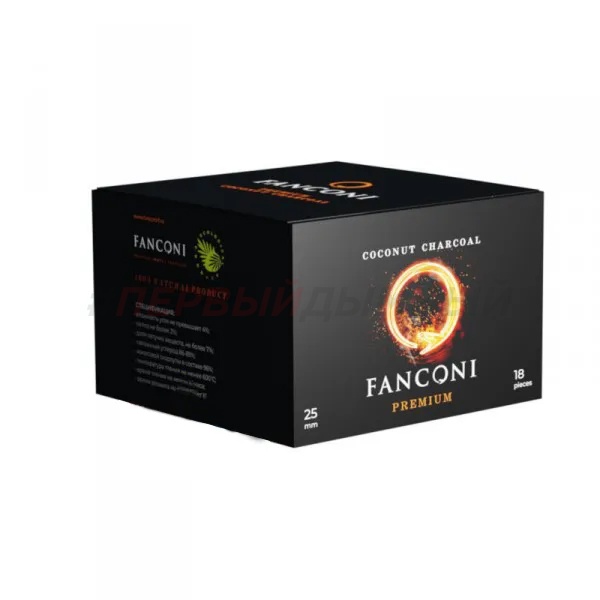 Уголь для кальяна Fanconi 18 шт - 25 мм