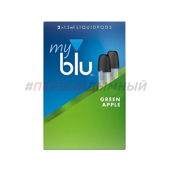 Картридж Imperial Tobacco x2 myBlu 18 мг, 1,5 мл Green Apple