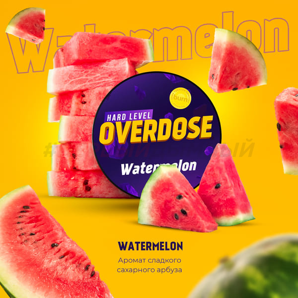 Overdose 100гр Watermelon - Сахарный арбуз