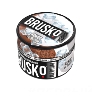(МТ) Brusko 50гр Medium Кокос со льдом
