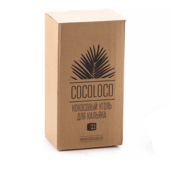 Уголь для кальяна Cocoloco 96 шт - 22 мм