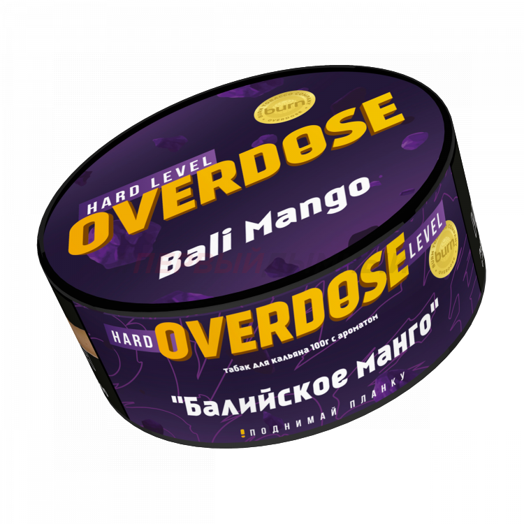 (МТ) Overdose 100гр Bail Mango - Балийское манго