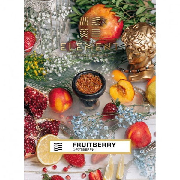 Табак Element Fruitberry (Гранат клубника лимон) 40г Воздух