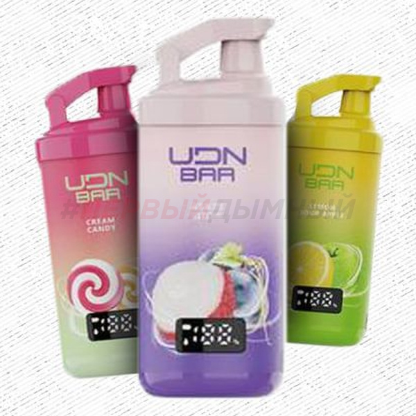 Одноразовая Э.С. UDN BAR (7000) Клубничный йогурт (с подзарядкой)