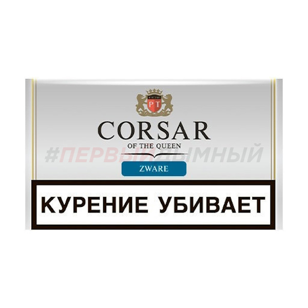 (МТ) Табак курительный тонкорезанный Corsar 35г. Halfzware - Копченый табак