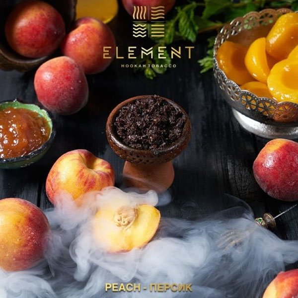 Табак Element Peach (Персик) 40г Земля