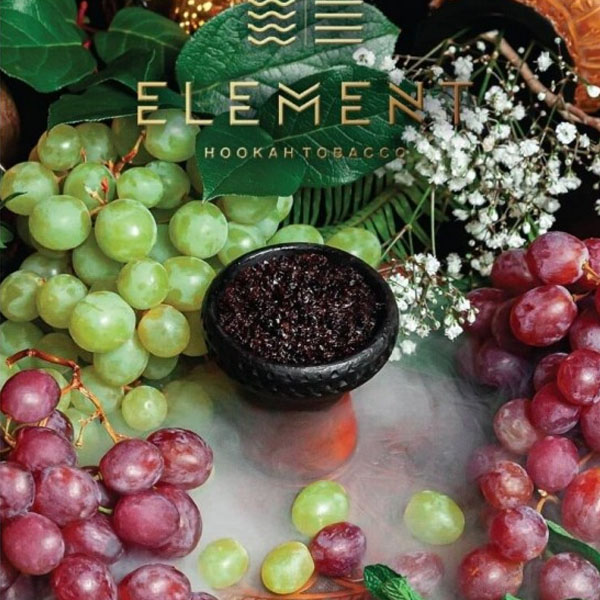 Табак Element Grape Mint (Виноград с Мятой) 40г Вода