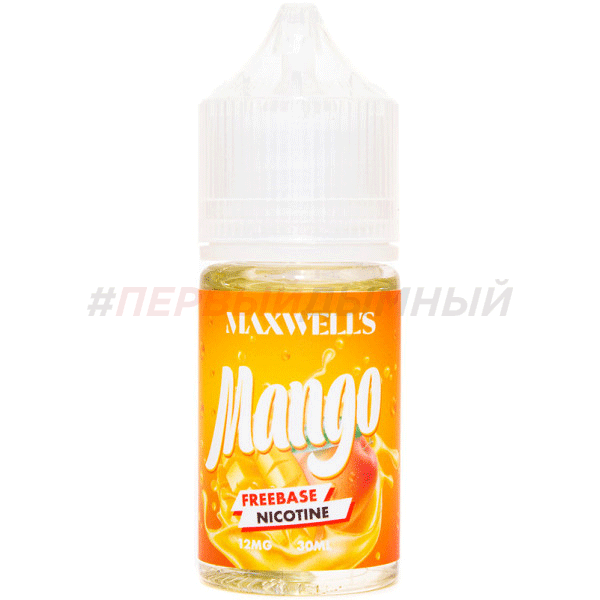 Жидкость Maxwells 30мл 12мг Mango - Тропическое манго
