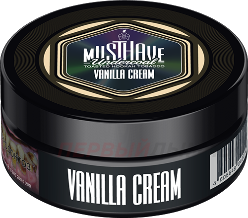 (МТ) Must Have 125гр Vanilla Cream - Ванильный крем