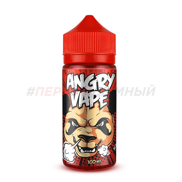 Жидкость Angry Vape 100мл 3мг Mike Panda - Сладкая мята