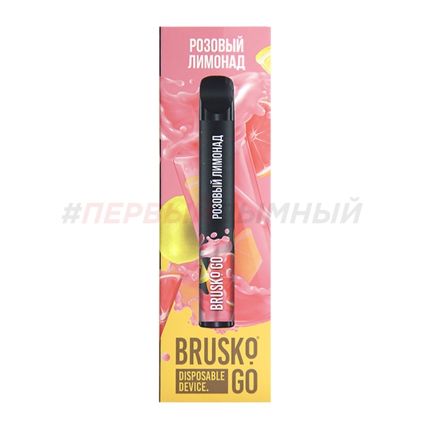 Одноразовая Э.С. Brusko Go (800) - Розовый лимонад 