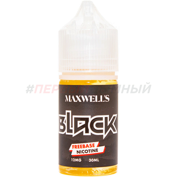 Жидкость Maxwells 30мл 12мг Black - Терпкий табак