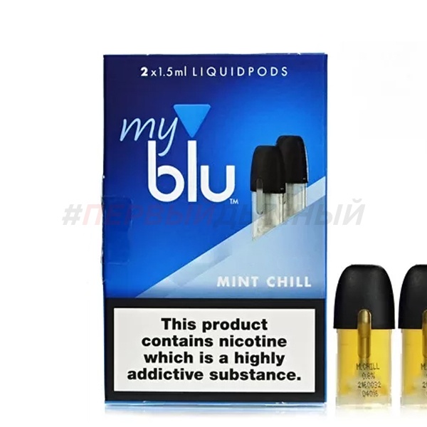 Картридж Imperial Tobacco x2 myBlu 9 мг, 1,5 мл Mint Chill