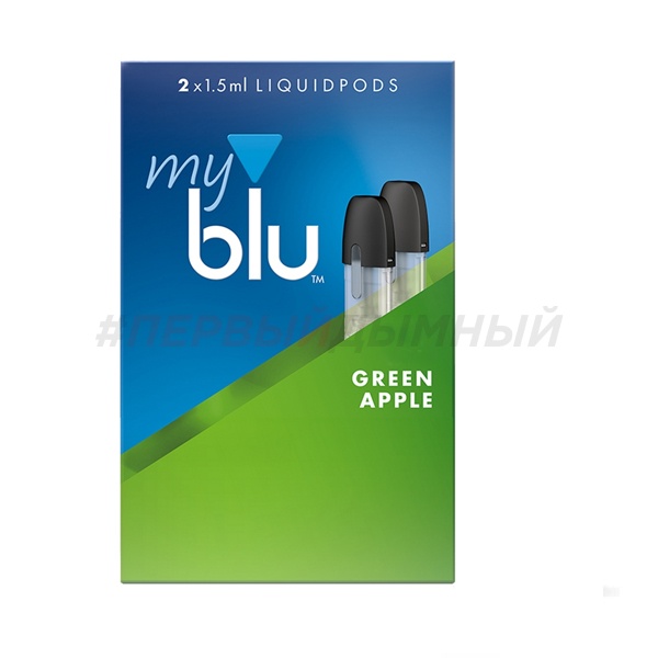 Картридж Imperial Tobacco x2 myBlu 9 мг, 1,5 мл Green Apple