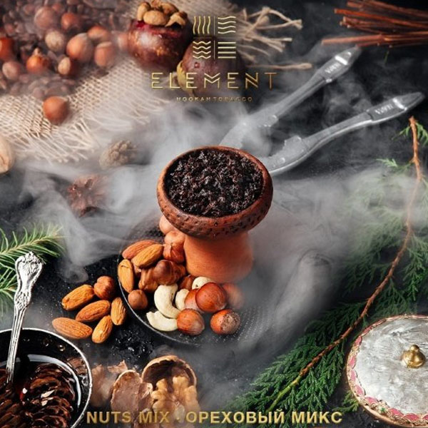 Табак Element Nuts mix 40г Вода