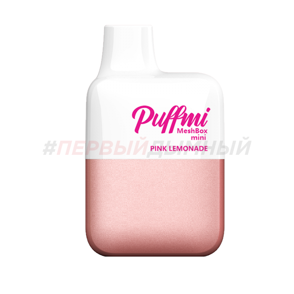 Одноразовая Э.С. PuffMi MeshBox Mini (1200) Розовый лимонад 