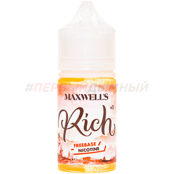 Жидкость Maxwells 30мл 12мг Rich Waterberry v2 - Морозная дыня, арбуз и клубника
