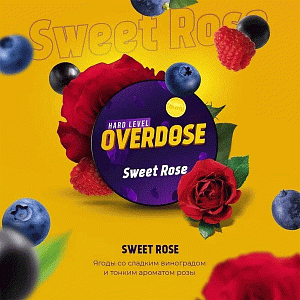 Overdose 100гр Sweet Rose - Сладкая роза