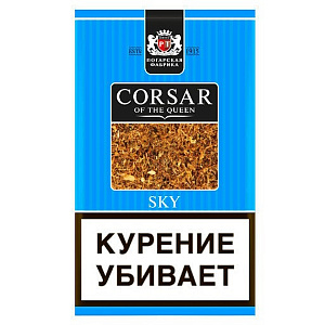 (МТ) Табак курительный тонкорезанный (Сигаретный) Corsar 35г. Sky - Сухофрукт