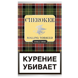 (МТ) Табак курительный тонкорезанный CHEROKEE 25г. Vanilla Drive - Ванильный 