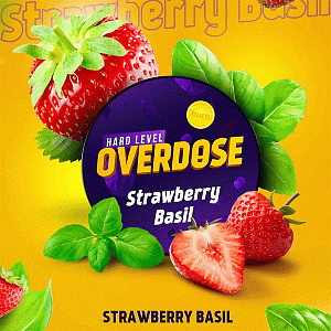 Overdose 100гр Strawberry Basil - Клубника базилик