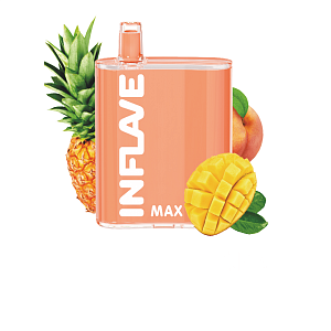 Одноразовая Э.С. INFLAVE MAX (4000) - Манго персик ананас (с подзарядкой)