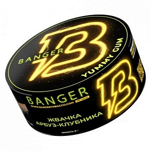 Banger 25гр Yummy gum - Арбузно-клубничная жвачка