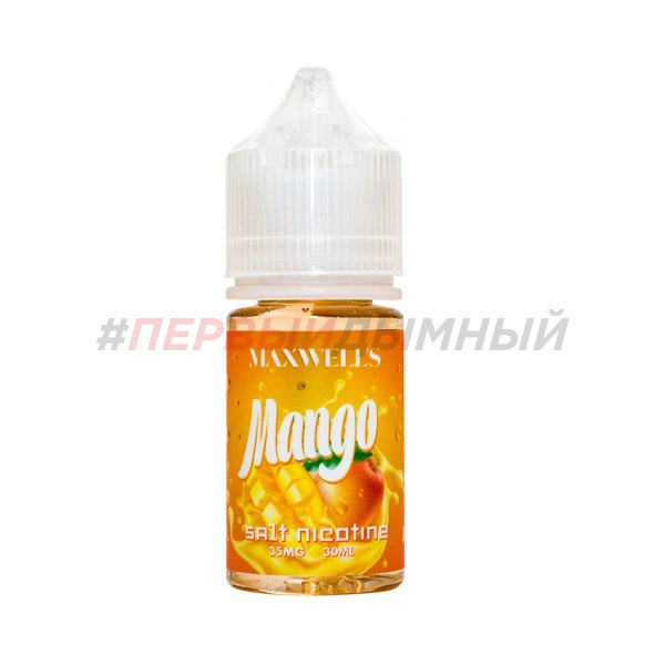 Жидкость HYBRID Maxwells 30мл 20мг Mango - Тропическое манго