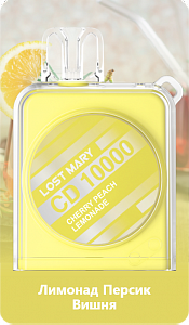 Картридж Lost Mary CD(10000) - Вишнево-персиковый лимонад - 1шт