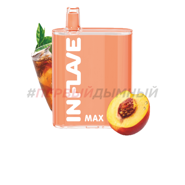 Одноразовая Э.С. INFLAVE MAX (4000) - Персиковый чай (с подзарядкой)