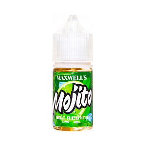 Жидкость SALT Maxwells 30мл 12мг Mojito - Классический освежающий мохито