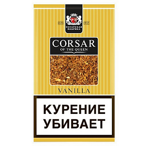 (МТ) Табак курительный тонкорезанный (Сигаретный) Corsar 35г. Vanila - Ванильный