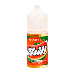 Жидкость SALT Maxwells 30мл 20мг Chill - Освежающий Арбузный лимонад