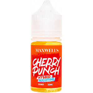 (МТ) Жидкость HYBRID Maxwells 30мл 20мг Cherry Punch - Вишневый пунш
