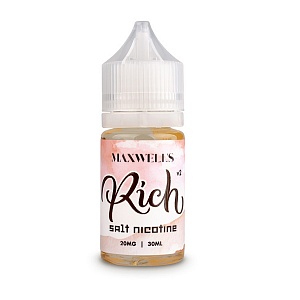 Жидкость SALT Maxwells 30мл 12мг Rich Waterberry v2 - Морозная дыня, арбуз и клубника